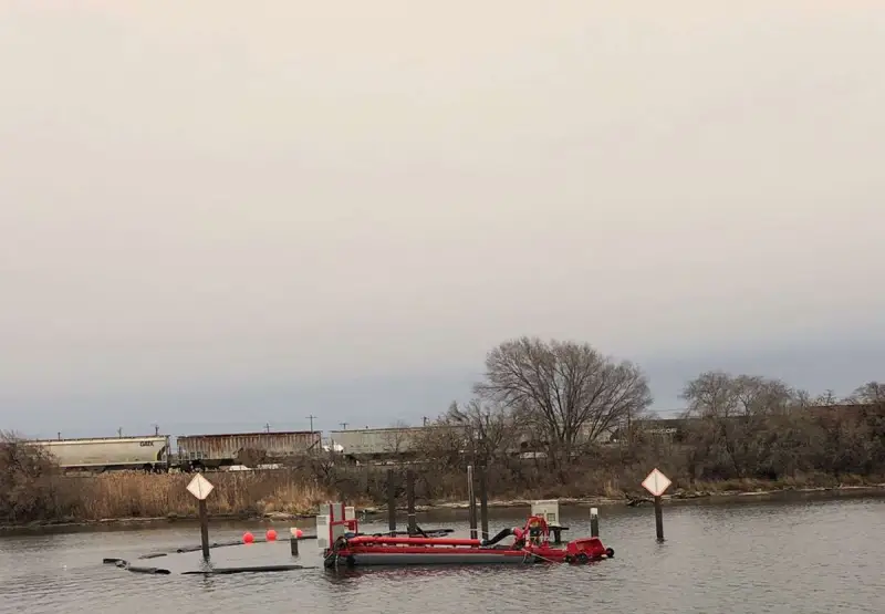 Automated dredge